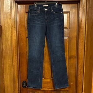 Like New Size 10 Levi's 505 Straight, Dark Wash (ABBA)